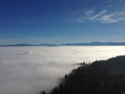 Zurich Uetliberg Sky