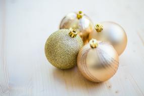Blur Christmas Ornament balls