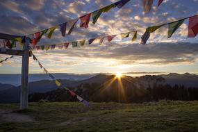 Alpine at Sunrise view