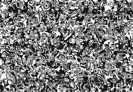 black and white abstract structure