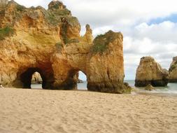 Algarve Tresirmaos Cliffs view