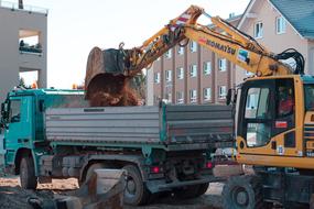 Site Excavators Truck