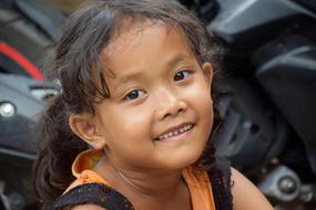 Indonesian happy kid