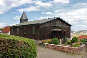 Church Wooden Building Sky Louder