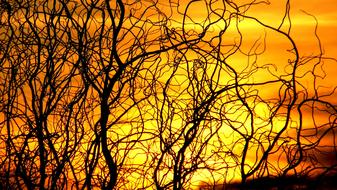 Sunset Afterglow Abendstimmung