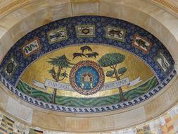 national monument on dome