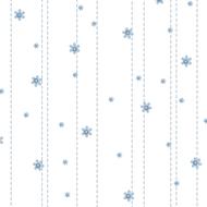 white background with blue flowers and stitches