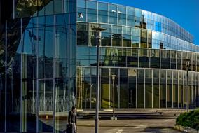 Glass facade of Office Building, spain, barcelona