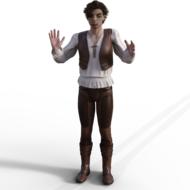 painted rebel man