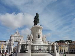 Monument in Lisbon, Portugal