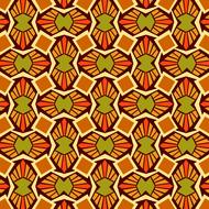 geometric abstract retro pattern