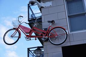 Bike Facade red