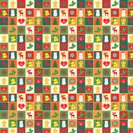 wrapping paper with Christmas patterns