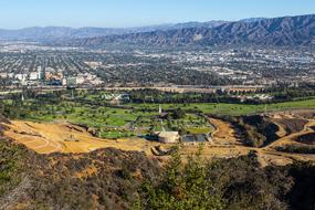 Griffith Park Mountain Hollywood