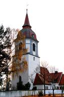 Church Red Architecture