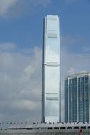 futuristic glossy Skyscraper, China, Hong Kong