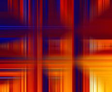 background with blue, red an yellow pattern