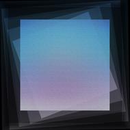 blue squares at grey background