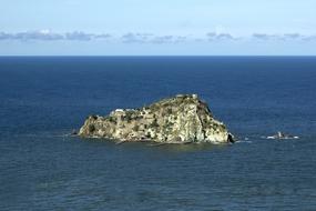 island with sea view