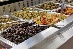 tasty snacks in the dining room