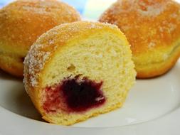 delicious scones with filling