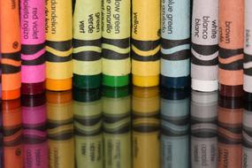 Colorful School Crayons