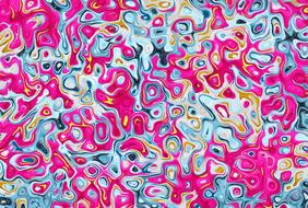 abstract pink, yellow and blue background