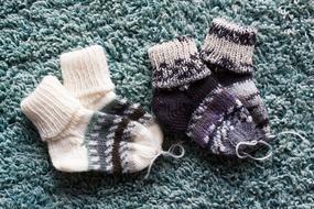 Sock Knitted Hand Labor