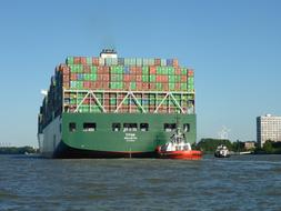 Container Ship Transport