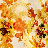 background scrapbooking paper flowers