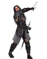 man warrior armor medieval 3d drawing