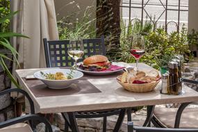 breakfast on the terrace