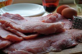 raw cuts of meat