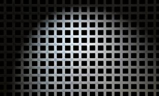 Grid Metal Background black grey