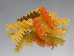 colored crispy pasta