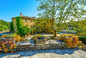 landscape of Painted Residency in Avignon, France