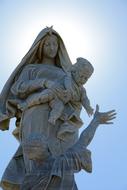 France Brittany Pointe You Raz statue