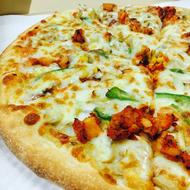 Cheesy delicious pizza