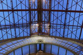 glass roof of gaylord texan resort hotel