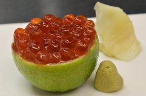Ikura Sushi Salmon Eggs Japanese