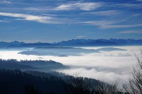 Foggy Sky Nature