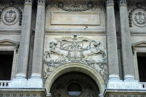 beautiful Facade statue