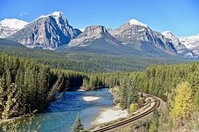 Mountains Rockies Railway