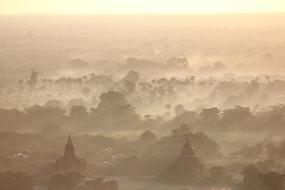 Bagan Temple Level Fog