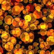 background of golden circles