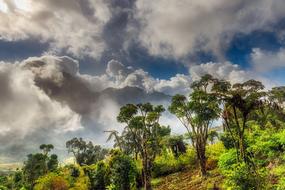 Africa Sky Clouds