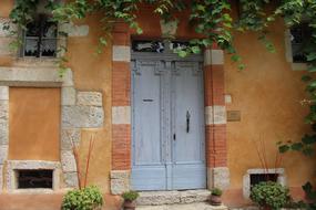 Door Old Village Picturesque