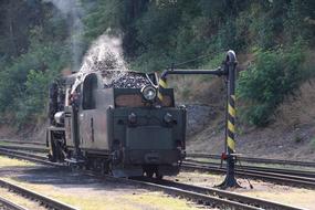 Steam Locomotive Polish Px48 Czech republic