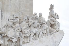 PadrÃ£o dos Descobrimentos, Monument to the Discoveries detail, portugal, lisbon