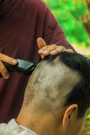 Theravada Buddhism Shaving Hair